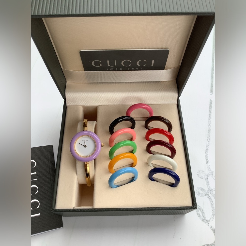Authentic Gucci bangle watch set ❤️🔥 - Picture 12 of 12